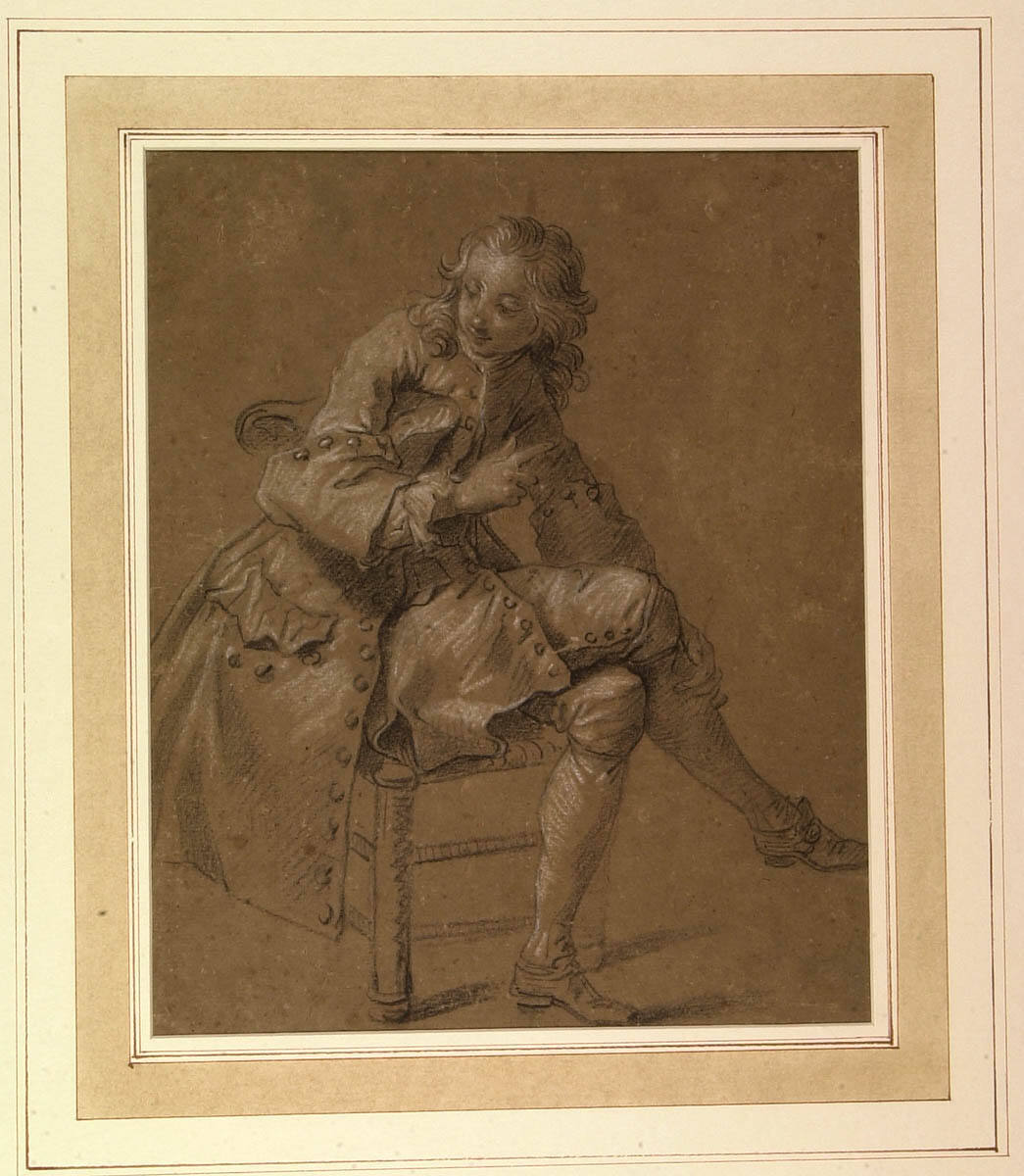 Seated Young Man