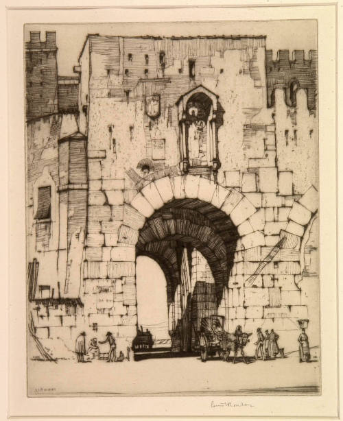 Porta de Ostiense--Rome