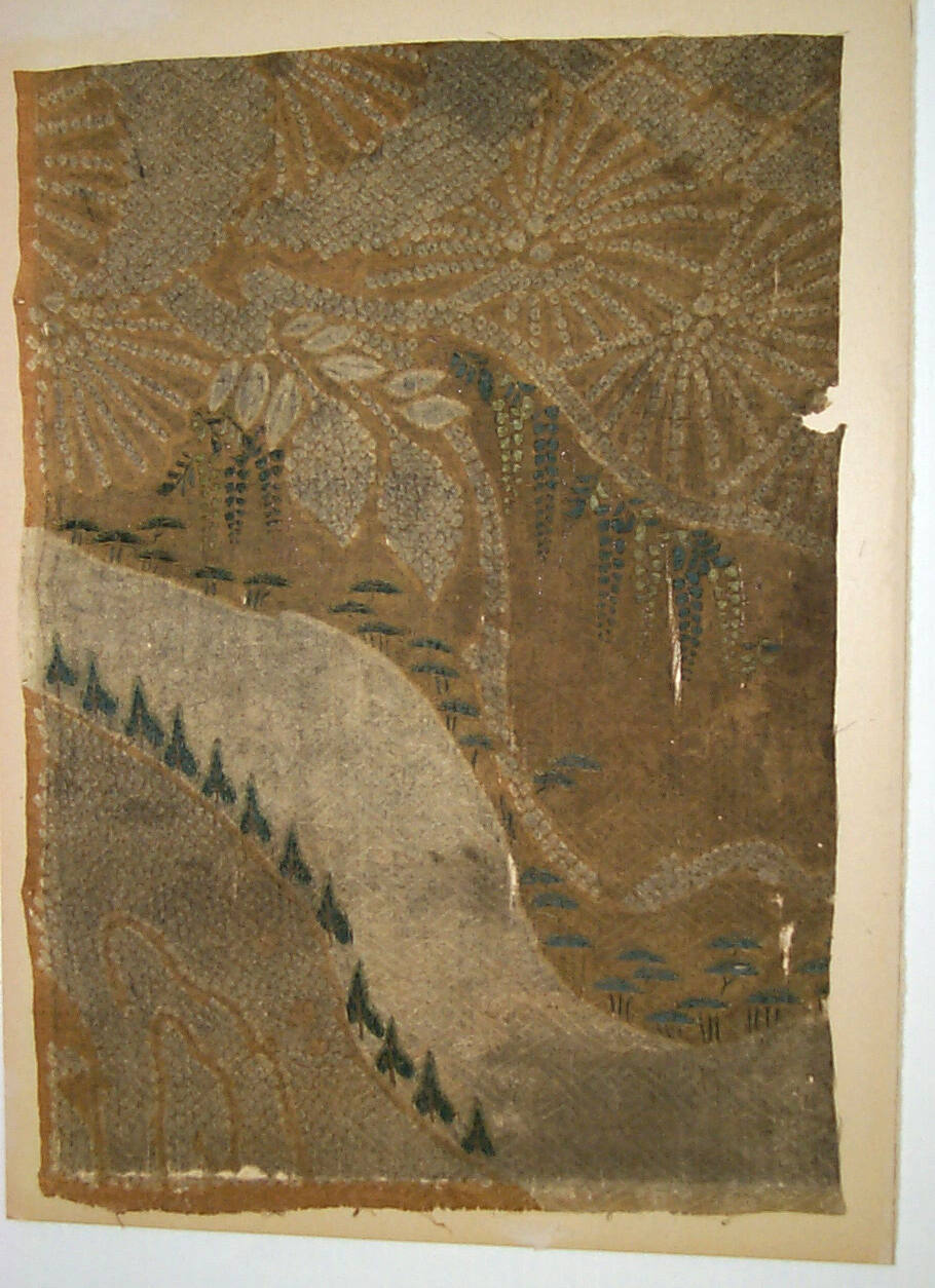 Kosode fragment