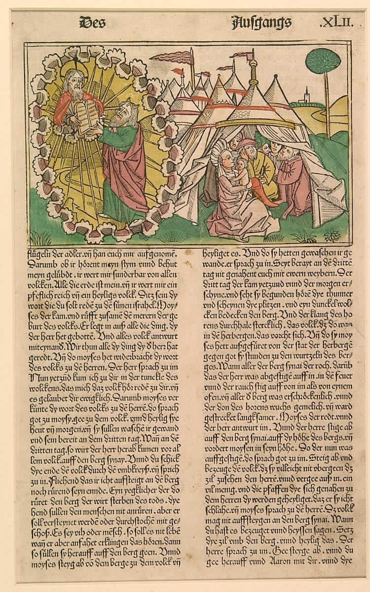 Moses Receiving the Tablets