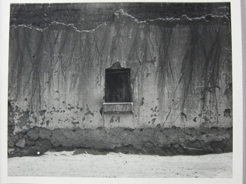 Old wall with window