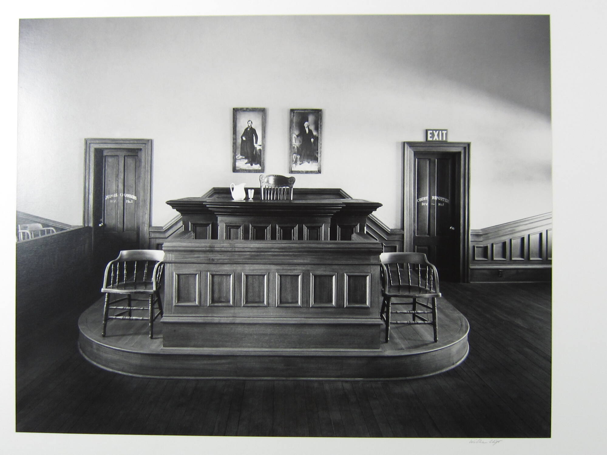 Judge's Bench, Old Cochise County Courthouse, Tombstone, Arizona