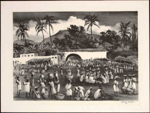 Market in Haiti