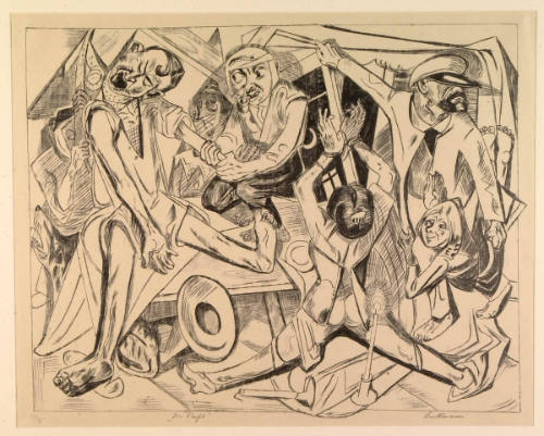 The Night (Die Nacht) (plate 6)