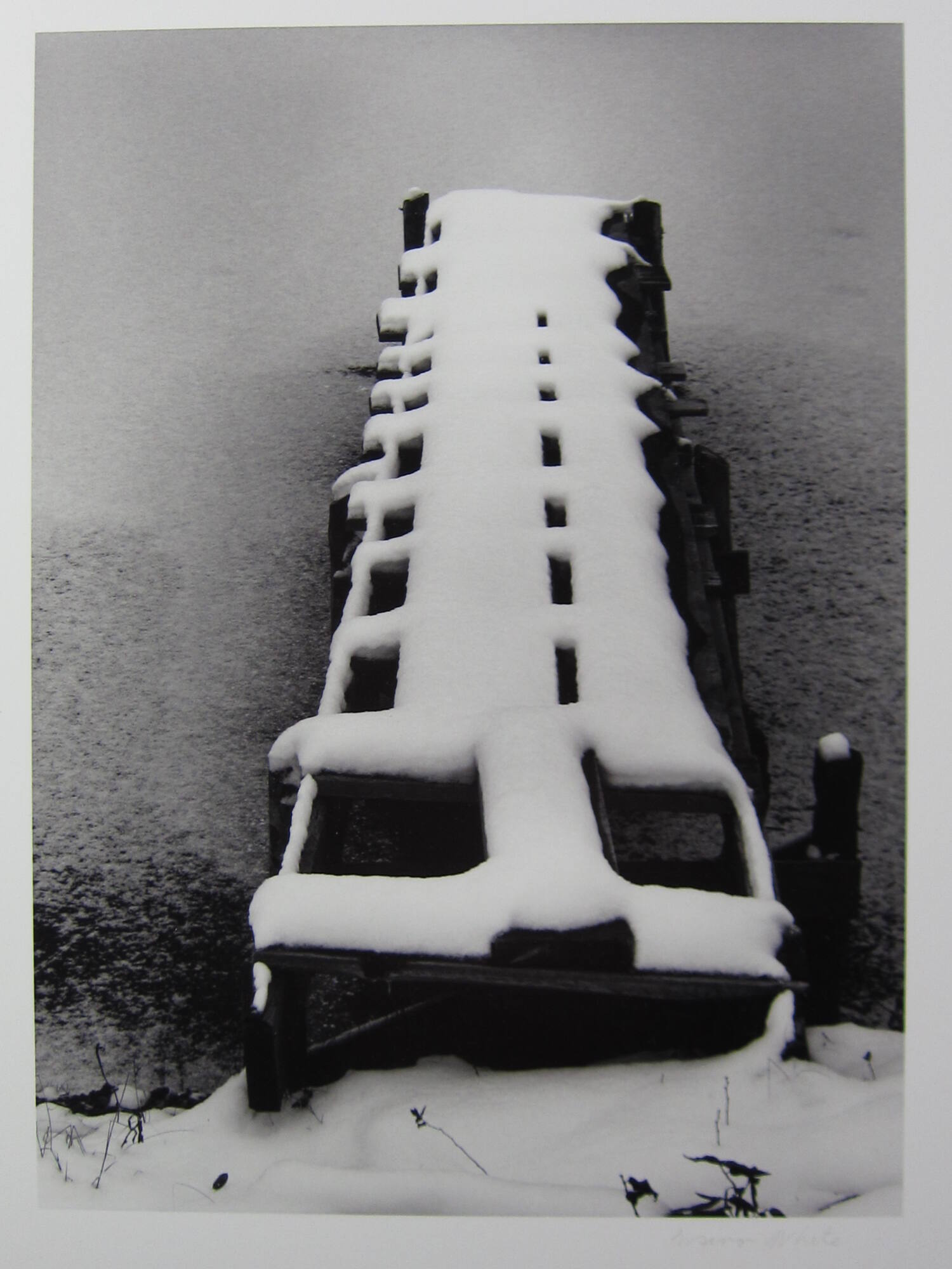 Dock in Snow, Vermont