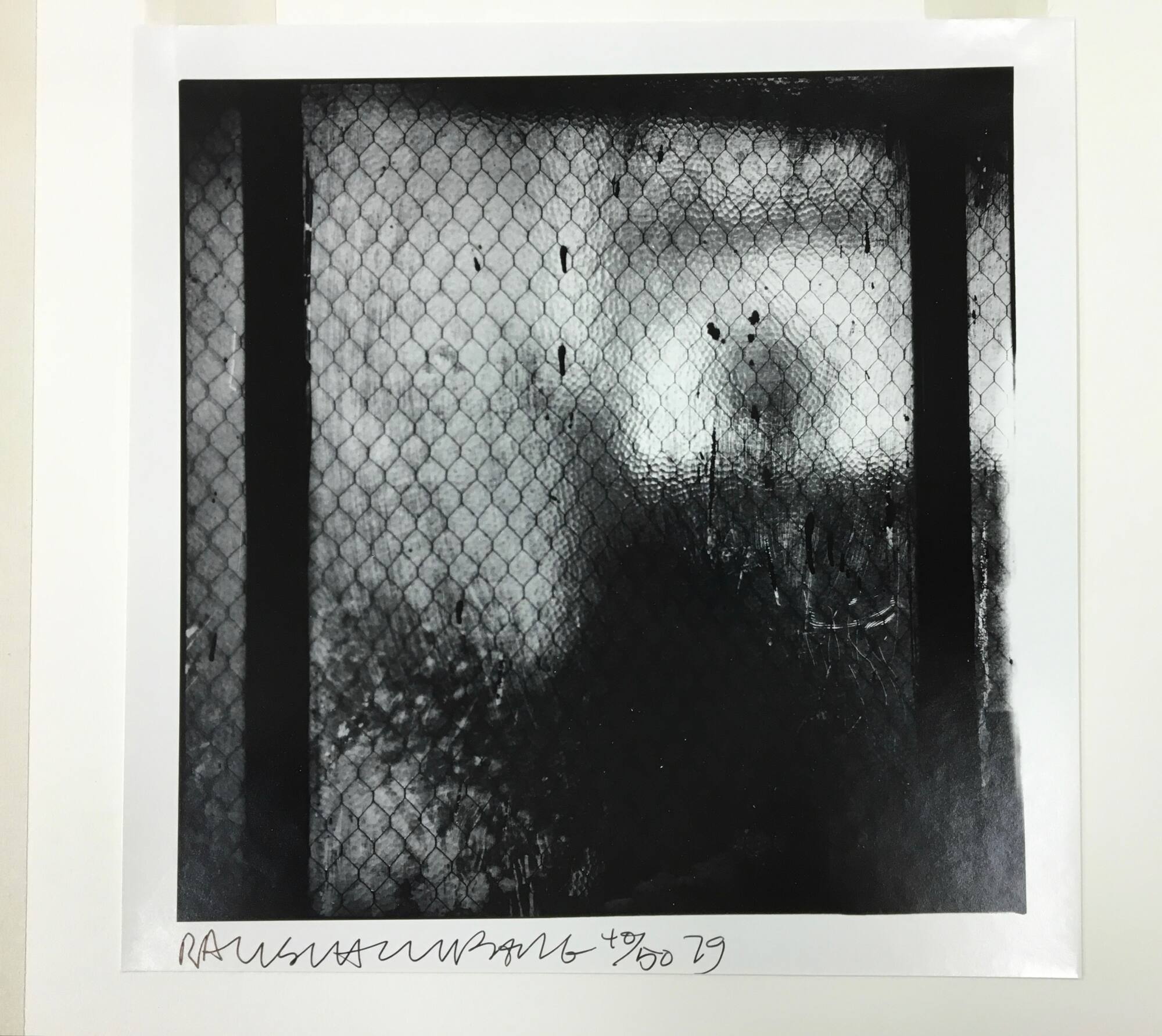 Bathroom window (Broadway studio)