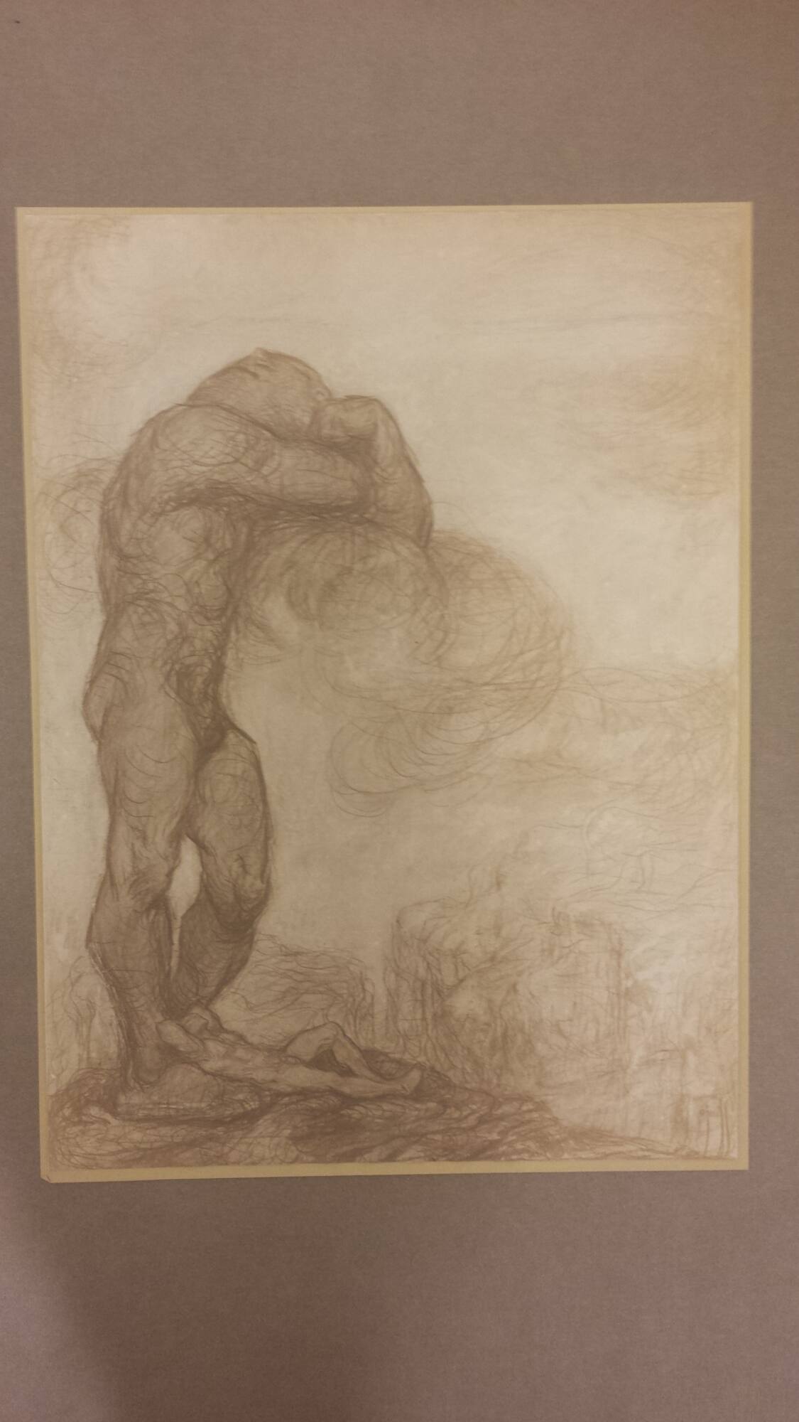 Man and giant