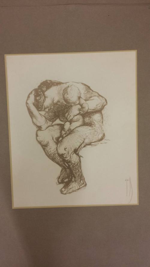 Figure with child