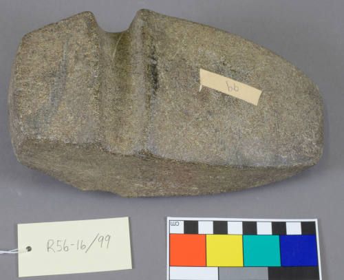 Axe head, grooved