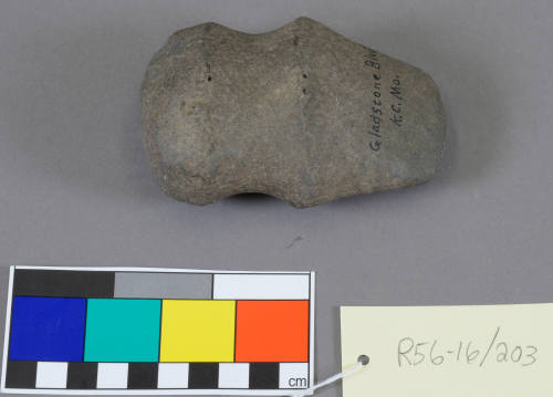 Axe head, grooved