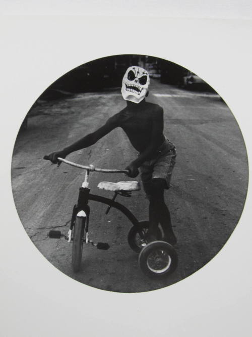 Boy with mask