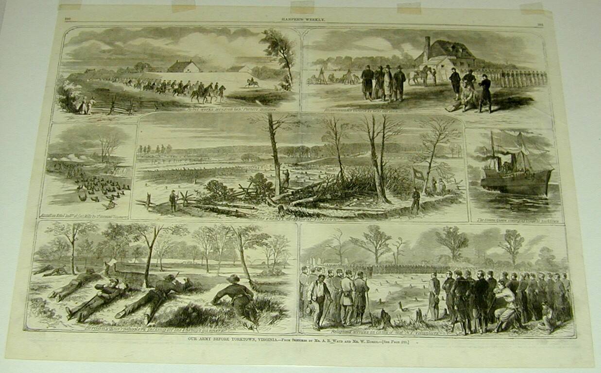 Our Army Before Yorktown, Virginia
