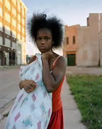 Girl with Laundry