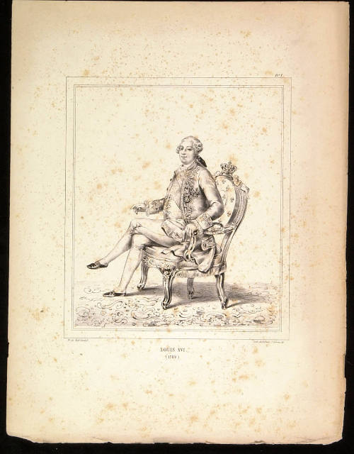 Collection of Costumes, Armes, et meubles