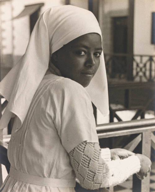 Portrait of an Ethiopian nurse, Addis Ababa