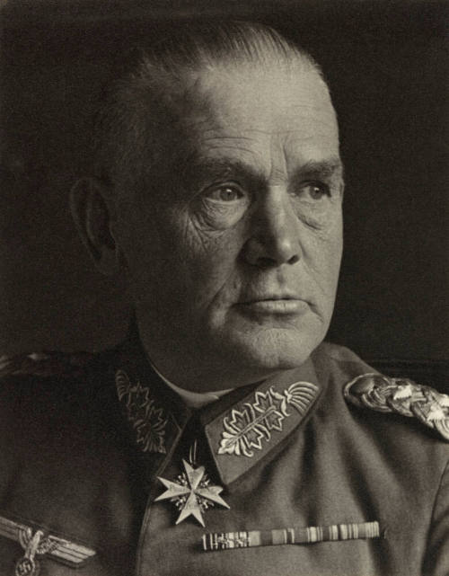 Werner von Blomberg, Lt. General of Hitler's Wehrmacht, Berlin