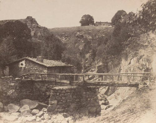 Atelier d'emoulage sur le Durolle dans la Vallee des rouets, Thiers, Puy de Dome