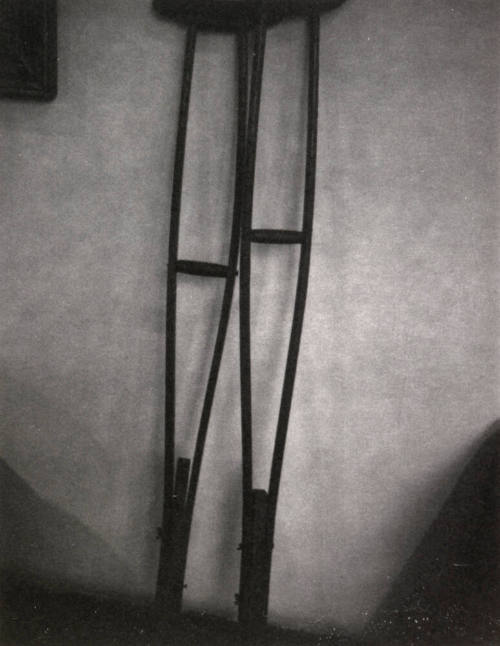 Frida Kahlo's crutches, Casa Azul, Coyoacán