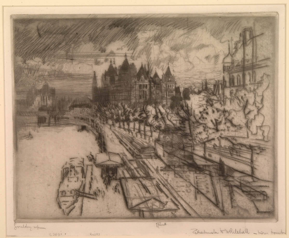 Whitehall Court from Westminster