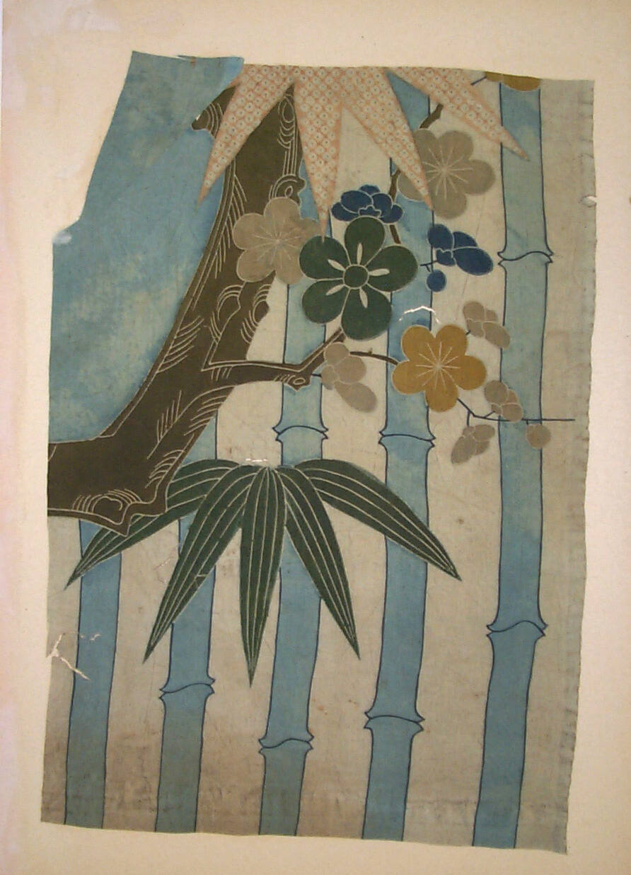 Kosode fragment